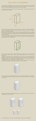 How to make a pixel refrigerator