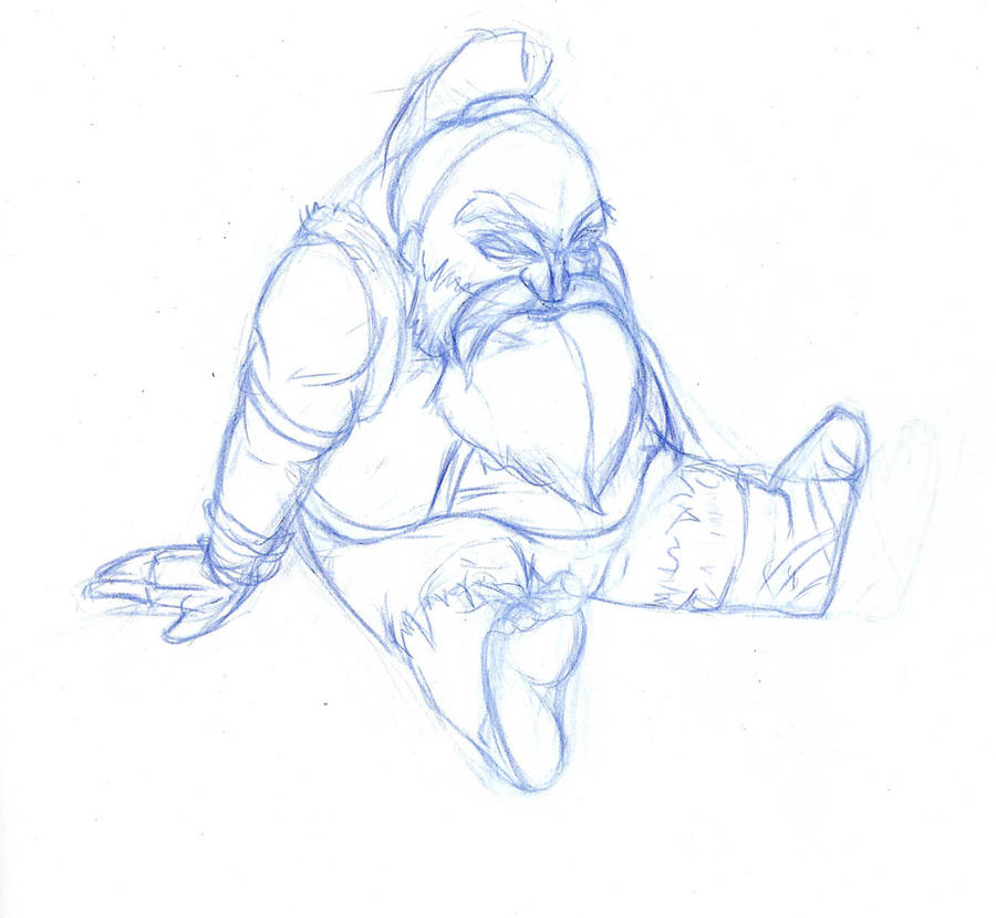 Sitting Dwarf