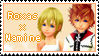 Roxas+Namine Stamp by Jokersita