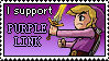 PurpleLink stamp by Jokersita