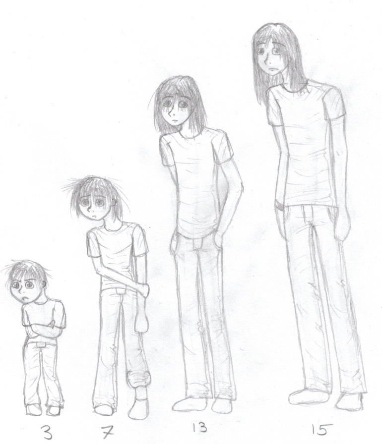 Deviantart Aging Process Aging Process: Tenahi by nissa-123 on DeviantArt