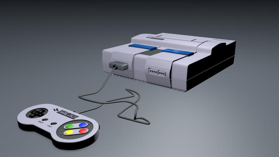 Super Nintendo Render by JRhyme on DeviantArt