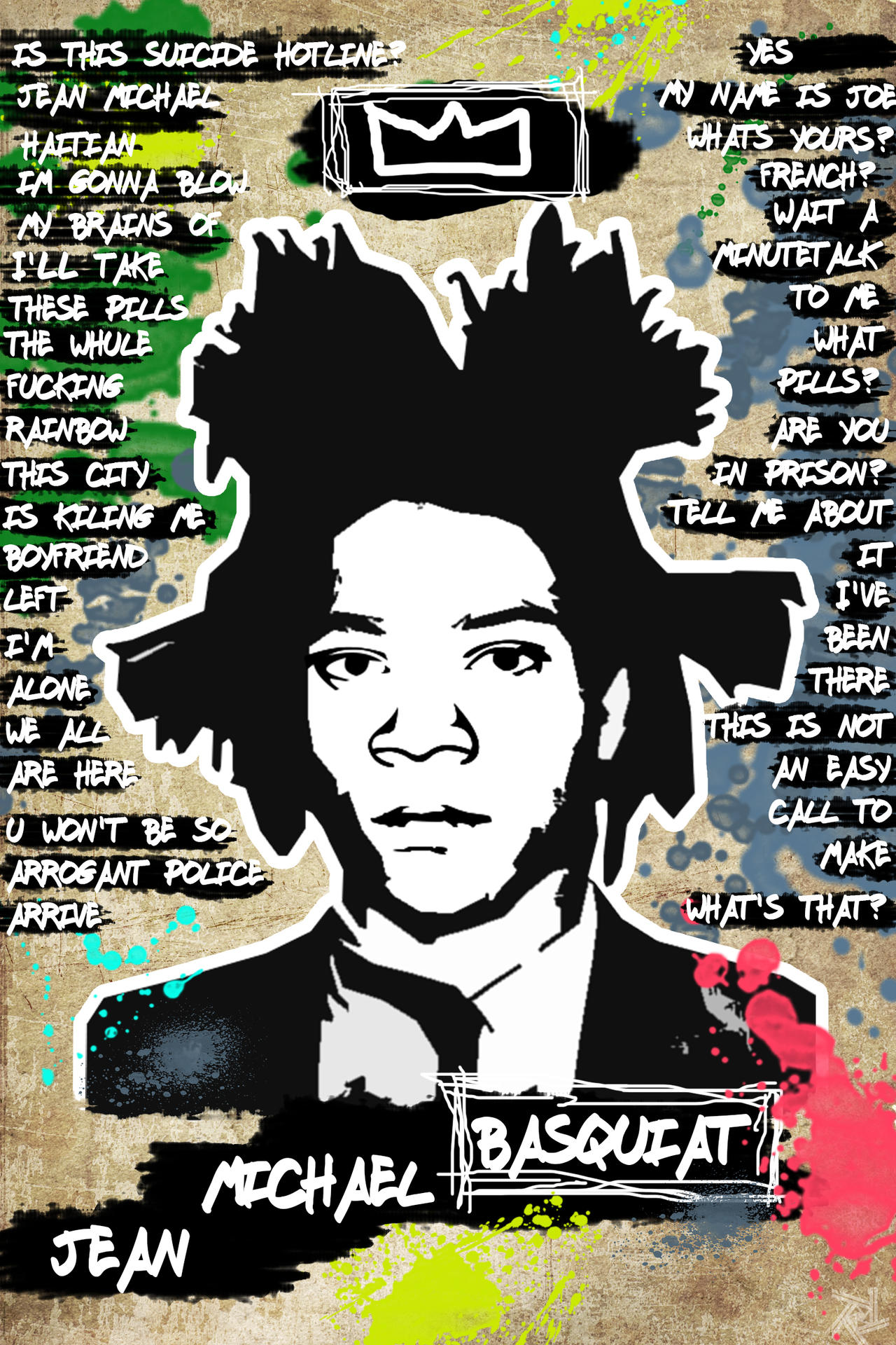 Basquiat Stencil