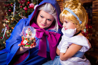 Fairy Godmother magic for Cinderella