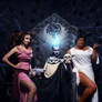 Hades, Megara and Thalia