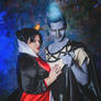 Queen of hearts and Hades - Disney Villians