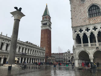 Rainy days in Venice - Piazza San Marco