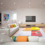 Magenta Livingroom