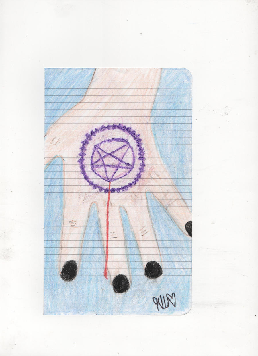 Mini Demon Marks Tutorial Demon Mark by KrystenSohma on DeviantArt