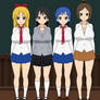 the Four Sailor Senshi