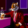 Tiger Boss Jefe. Old fashion whiskey. As usual.