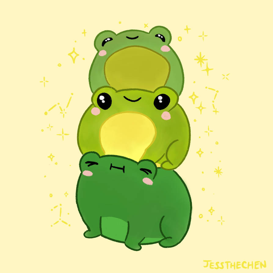 Frog Stack by jessthechen on DeviantArt