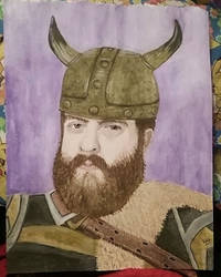 Viking (Portrait of My Boyfriend)