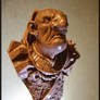 goblin bust 11cm material monster clay