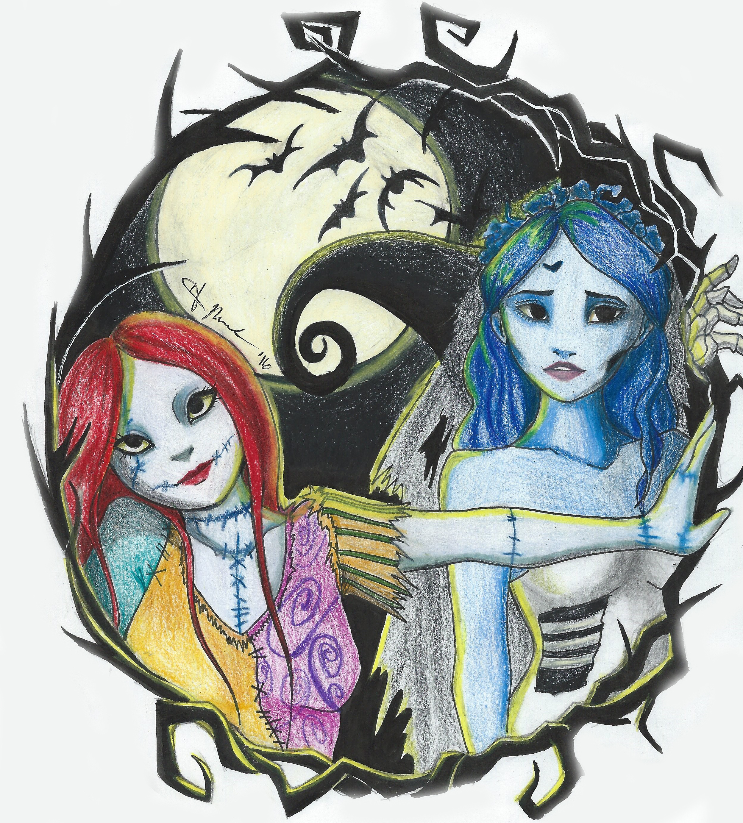 Rag Doll meets The Corpse Bride 