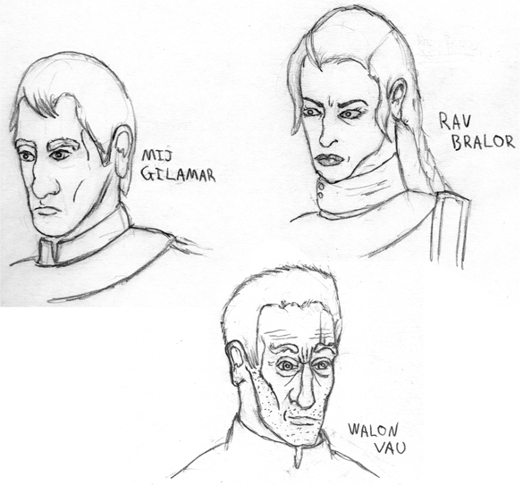 RC Order 66 - Head Sketches