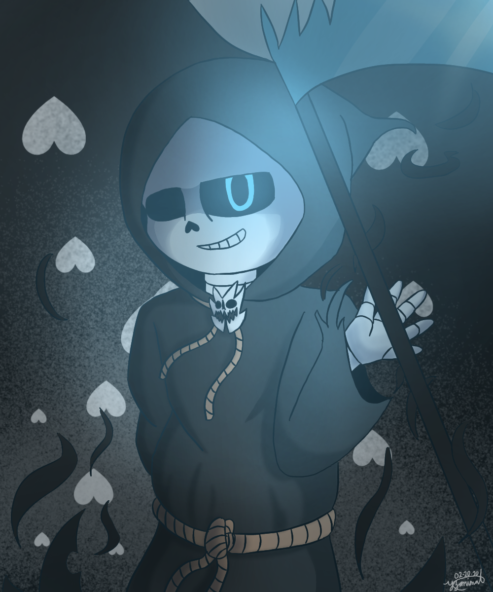 Reapertale Sans by yzahanimator02 on DeviantArt