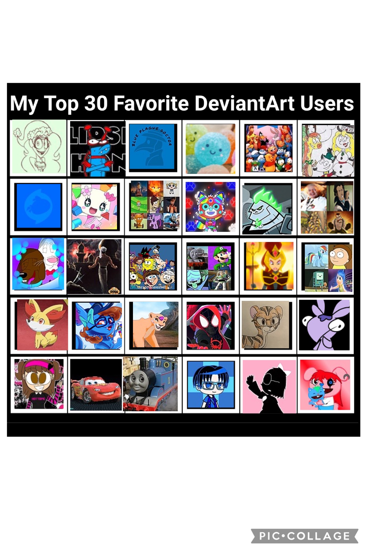 Deviantart Imageis My top 30 favorite deviantart users (OutDated) by CrossoverPlushMadnes ...