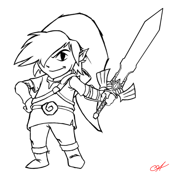 Twilght Toon Link