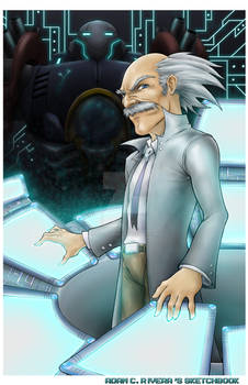 Dr. Wily and Gamma