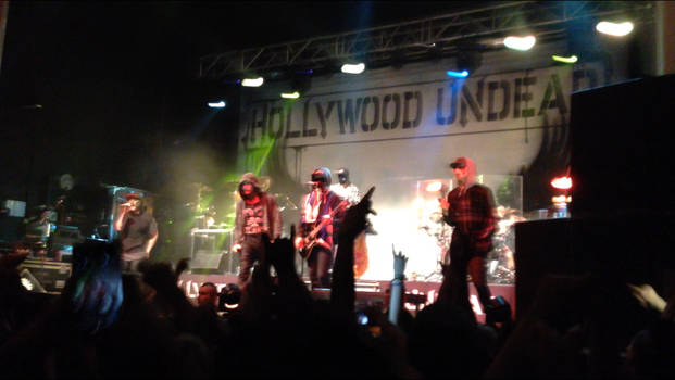Hollywood Undead live in Glasgow April 23rd 2016
