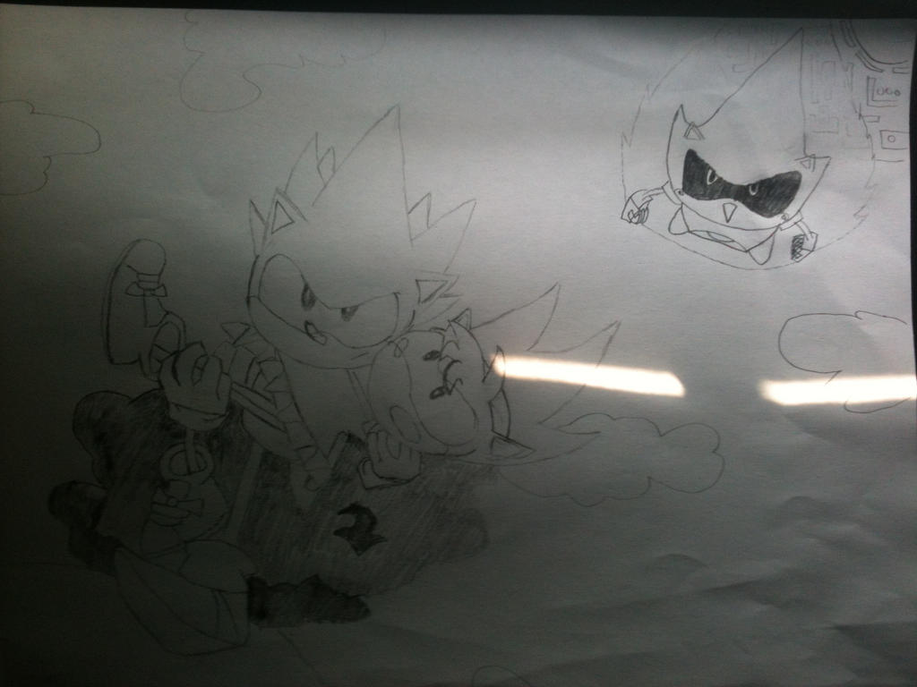 Sonic CD **Working in progress**  Sonic and Amy