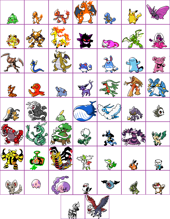 Pokémon Emerald Pokédex