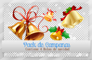 Pack de Campanas Png ~*~