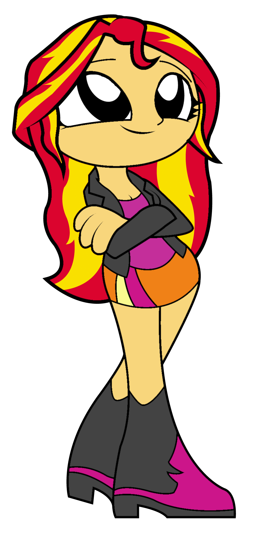 Ponies: Rainbow Rocks - MINI Sunset Shimmer