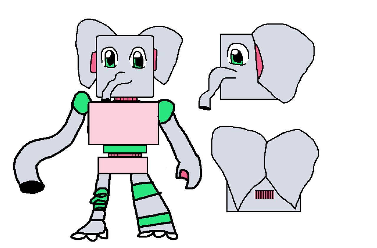 Mlp Elephant Deviantart Elephant Woman by lalalei2001 on DeviantArt