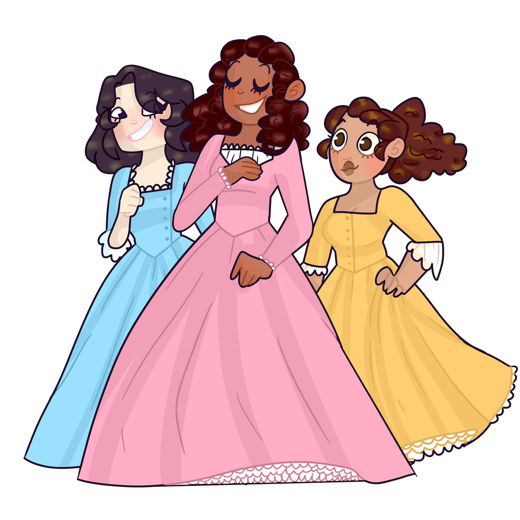 The Schuyler Sisters by Sophieology on DeviantArt