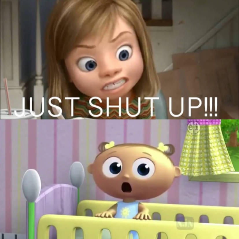 Riley Tells Baby Joy To Shut Up by ValentinaVega2024 on DeviantArt