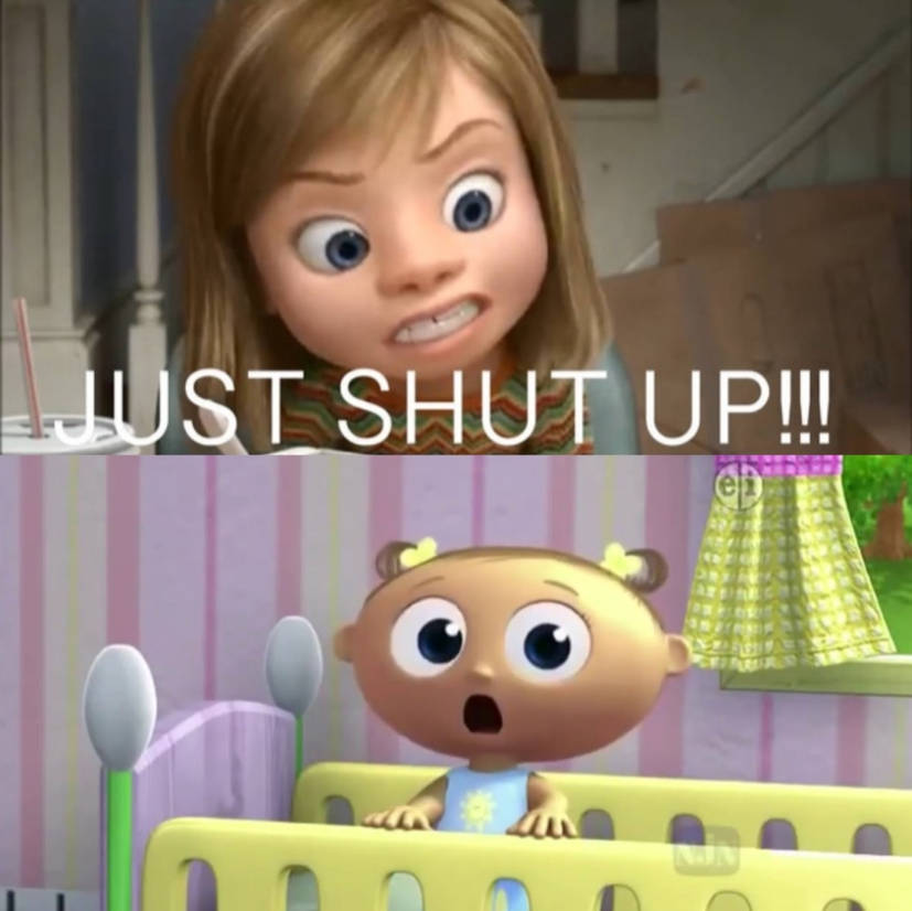 Riley Tells Baby Joy To Shut Up by ValentinaVega2024 on DeviantArt