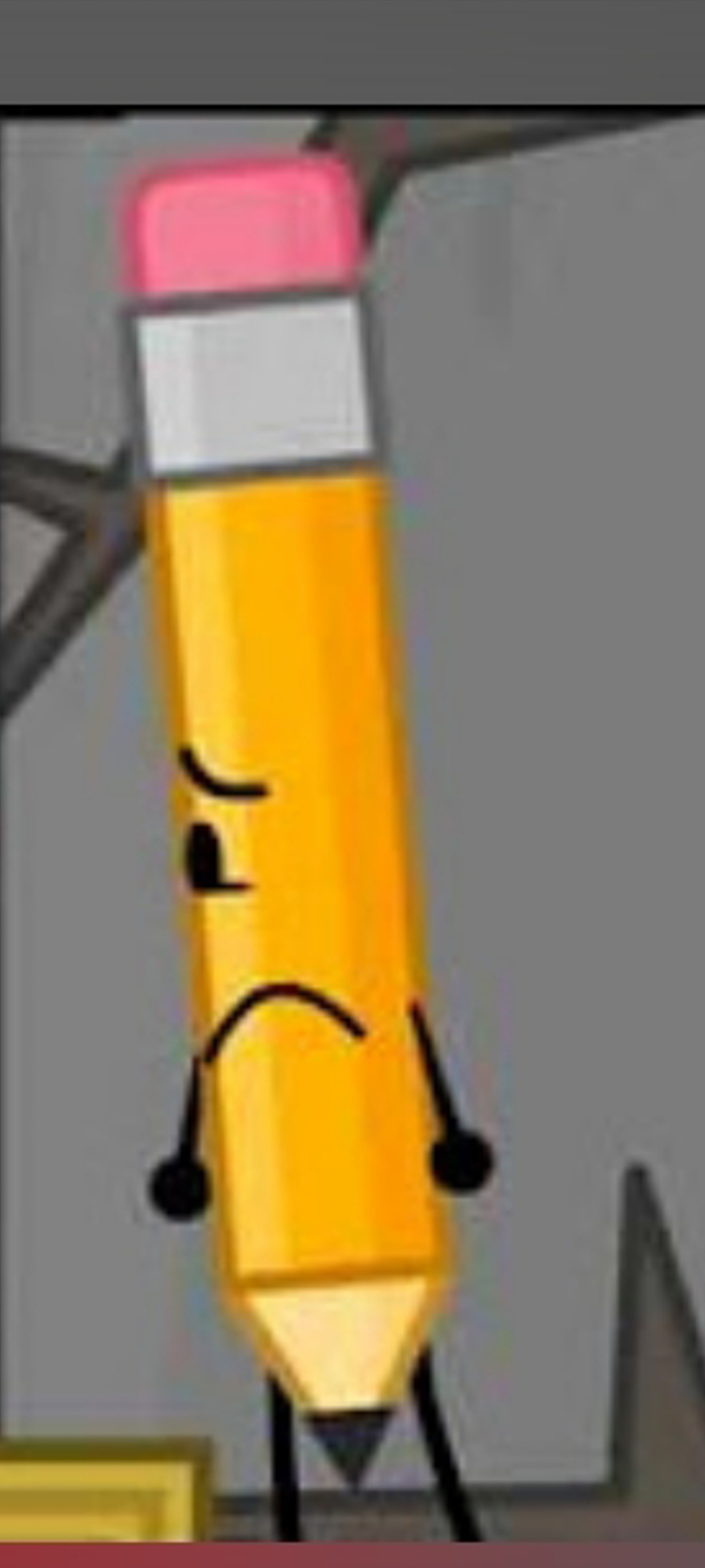 BFDI Pencil Is Sad by ValentinaVega2024 on DeviantArt