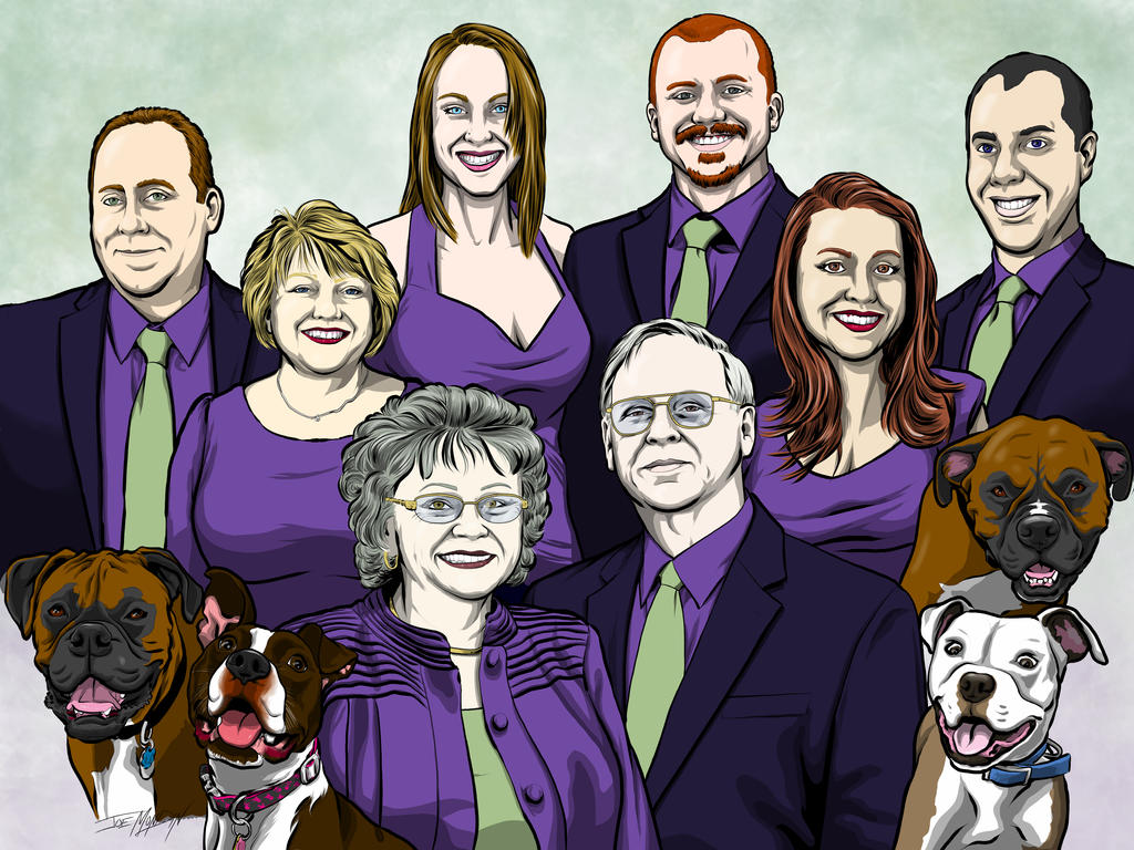 Family Deviantart Family Portrait by JoeGrafix on DeviantArt