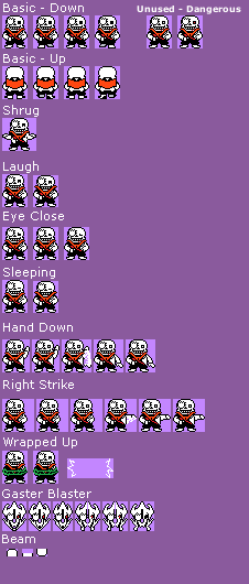 Geno Sans sheet (Aftertale)