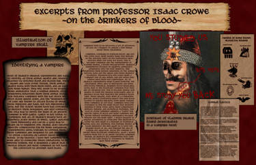 Professor Isaac Crowe: the drinkers of blood