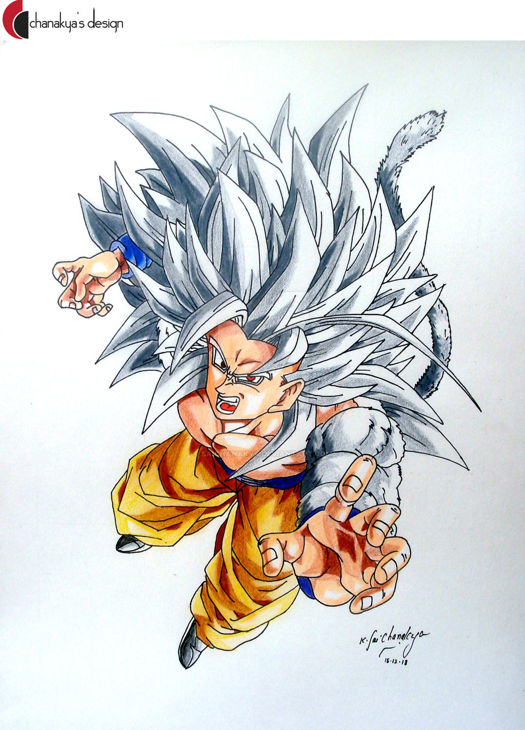 Goku Super Saiyan 5 - Desenho e Dicas para Colorir - video Dailymotion
