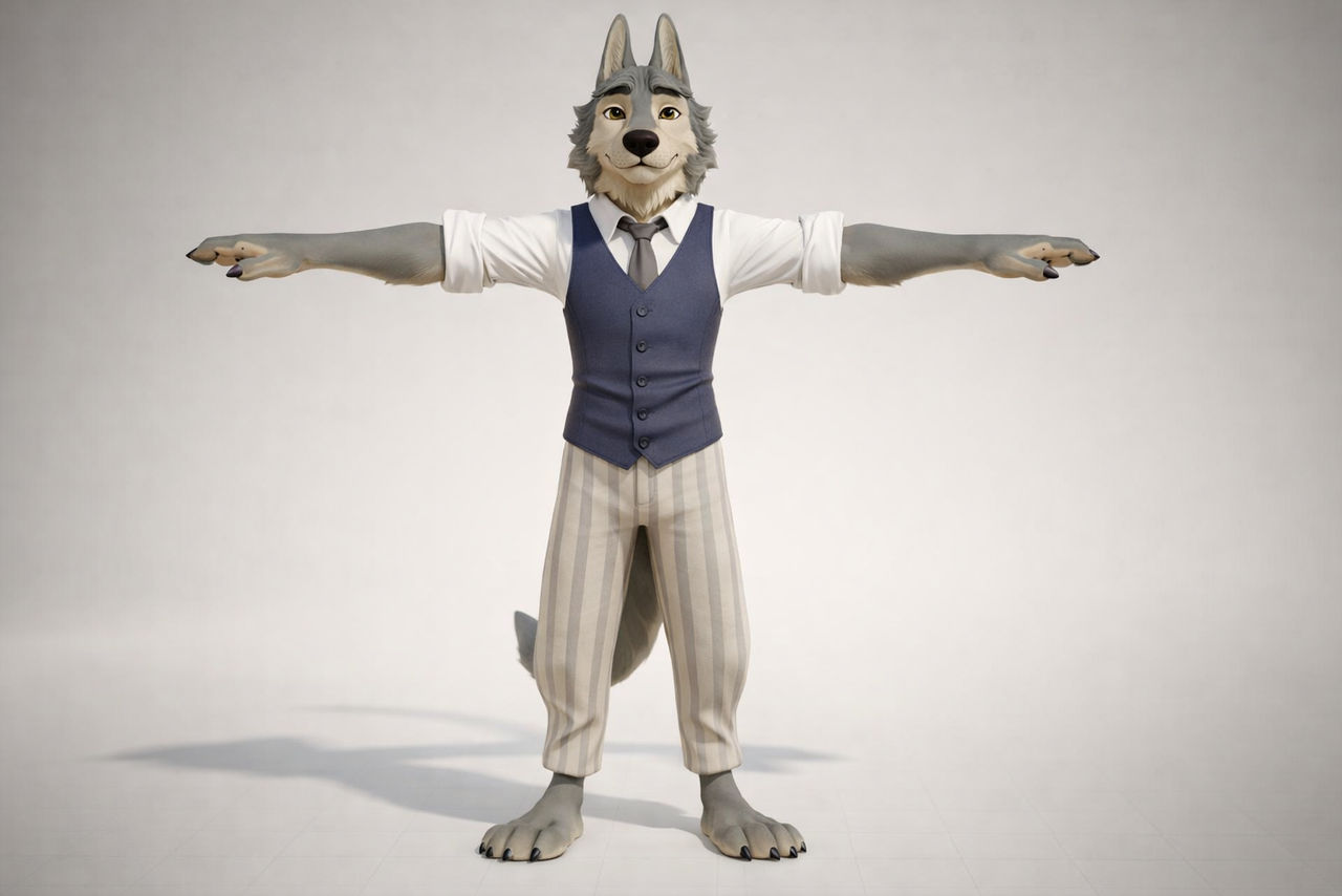 Wolf - Legoshi by imagixelstudios on DeviantArt