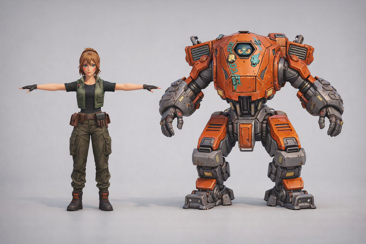 INDUSTRIAL ASSIST MECH UNIT 03 by imagixelstudios on DeviantArt