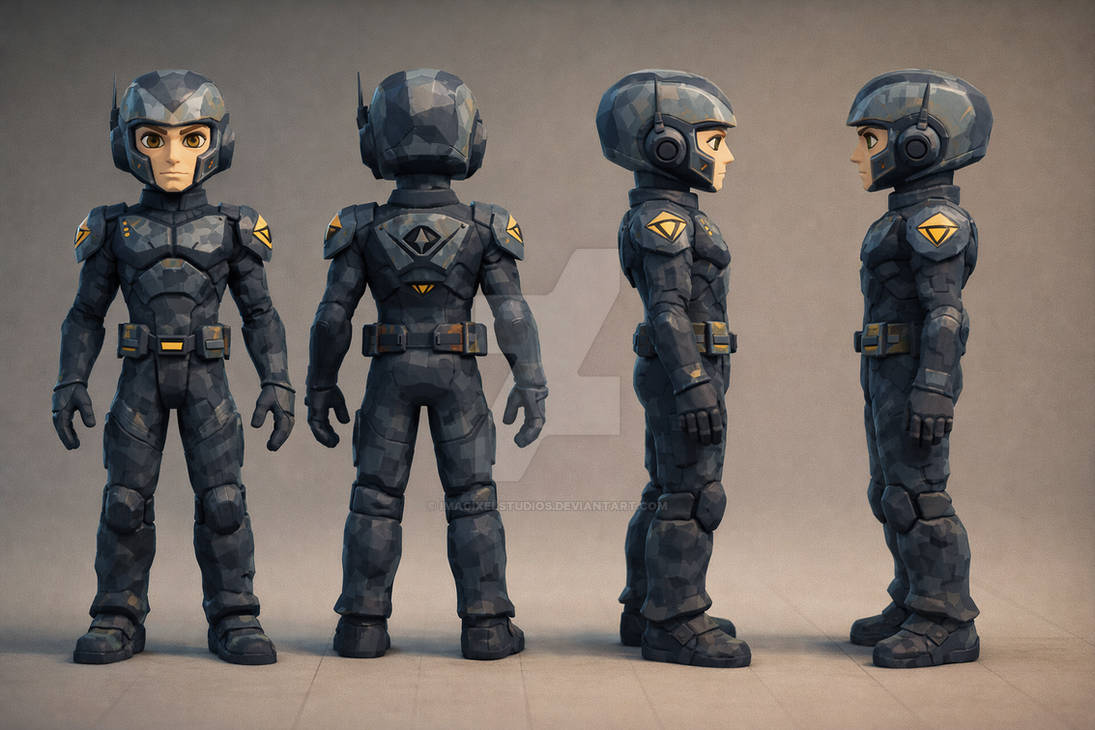 Sci-Fi Soldier aka pilot by imagixelstudios on DeviantArt