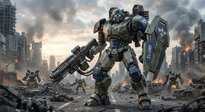 mecha in war