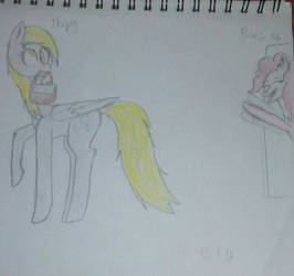 Derpy and Pinkie Pie