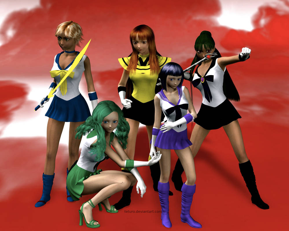 Sentai Squad by teturo on DeviantArt