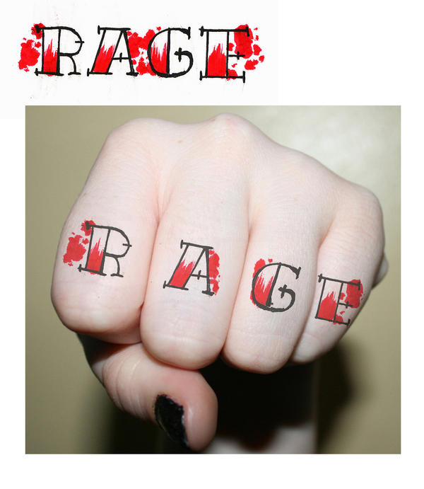 Rage Tattoo by rcsi1 on DeviantArt