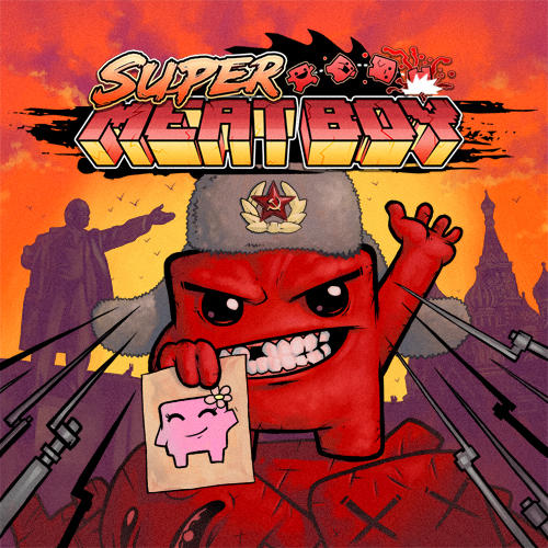 Игра super meat. Super meat boy игра. Super meat boy обложка. Super meat boy Постер. Мясной парень (super meat boy).