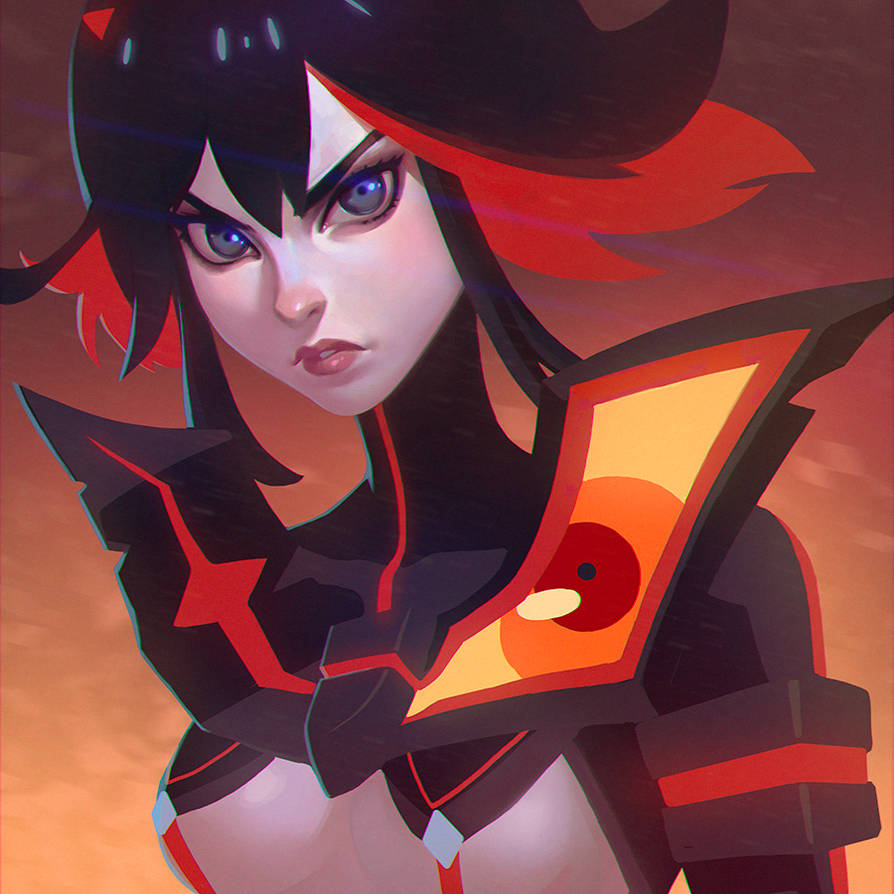 Ryuko Matoi by Kuvshinov-Ilya