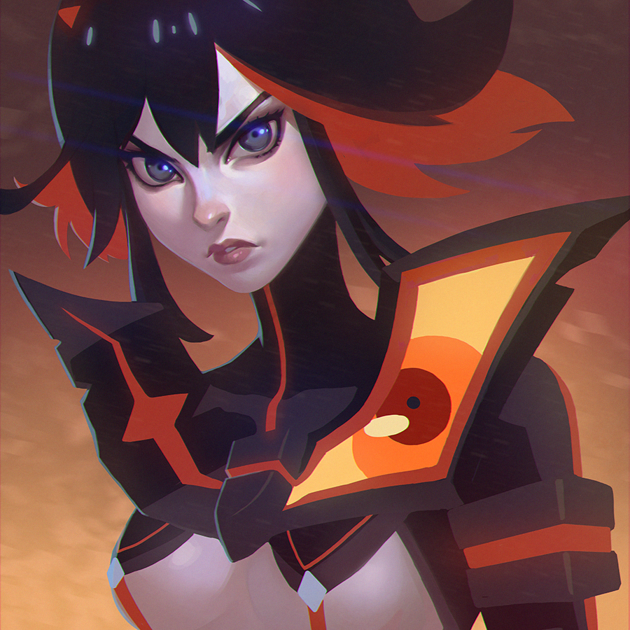 Ryuko Matoi by Kuvshinov-Ilya