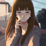 Aiko Oyasumi Punpun by Kuvshinov-Ilya