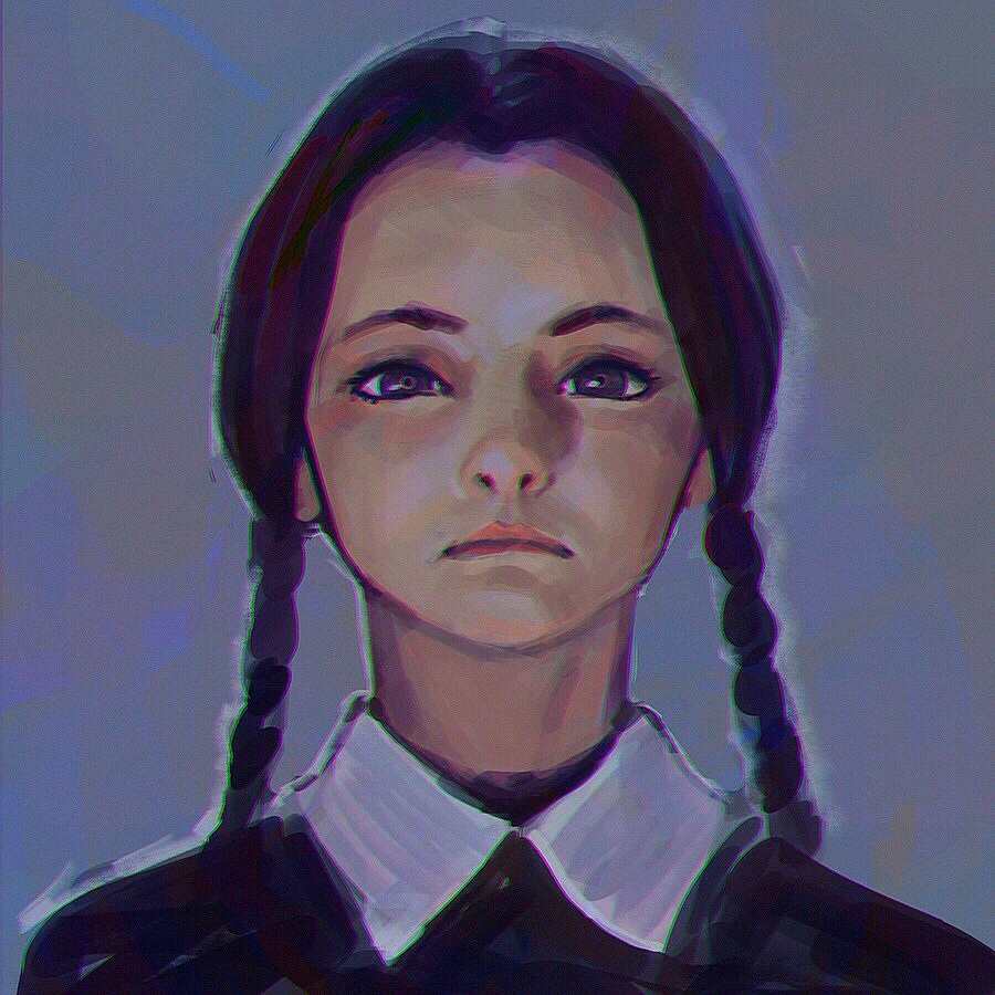 Wednesday Addams sketch by Kuvshinov-Ilya on DeviantArt